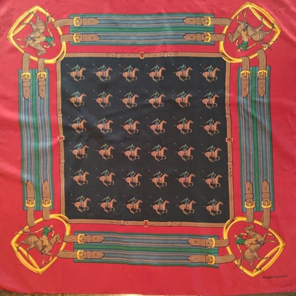 Polo Ralph Lauren Accessories - Ralph Lauren Polo Match Silk Scarf
